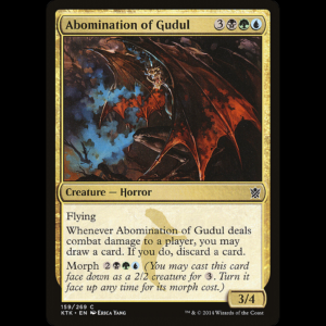 MTG Abomination of Gudul Khans of Tarkir