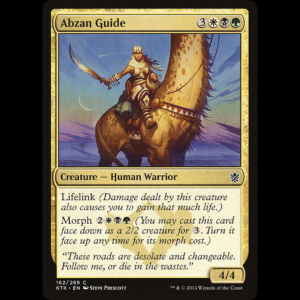 MTG Abzan Guide Khans of Tarkir ktk#162