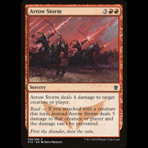 MTG Tormenta de flechas (Arrow Storm) Khans of Tarkir