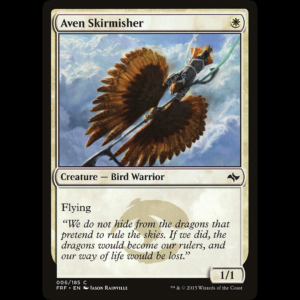 MTG Aven Skirmisher Fate Reforged frf#6