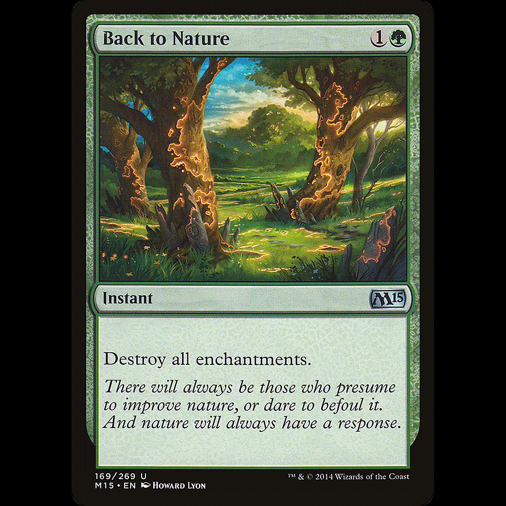 MTG Back to Nature Magic 2015 Madtoyz