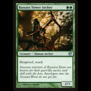 MTG Bassara Tower Archer Journey into Nyx jou#117