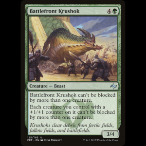 MTG Krushok del frente de batalla (Battlefront Krushok) Fate Reforged frf#125