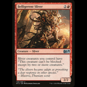 MTG Fragmentado beligerante (Belligerent Sliver) Magic 2015