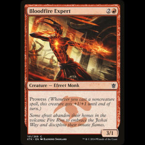 MTG Bloodfire Expert Khans of Tarkir