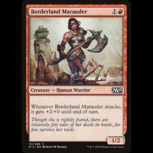 MTG Borderland Marauder Magic 2015
