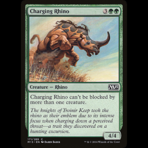 MTG Rinoceronte en carga (Charging Rhino) Magic 2015