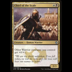 MTG Chief of the Scale Khans of Tarkir