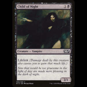 MTG Hijo de la noche (Child of Night) Magic 2015