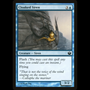 MTG Cloaked Siren Journey into Nyx