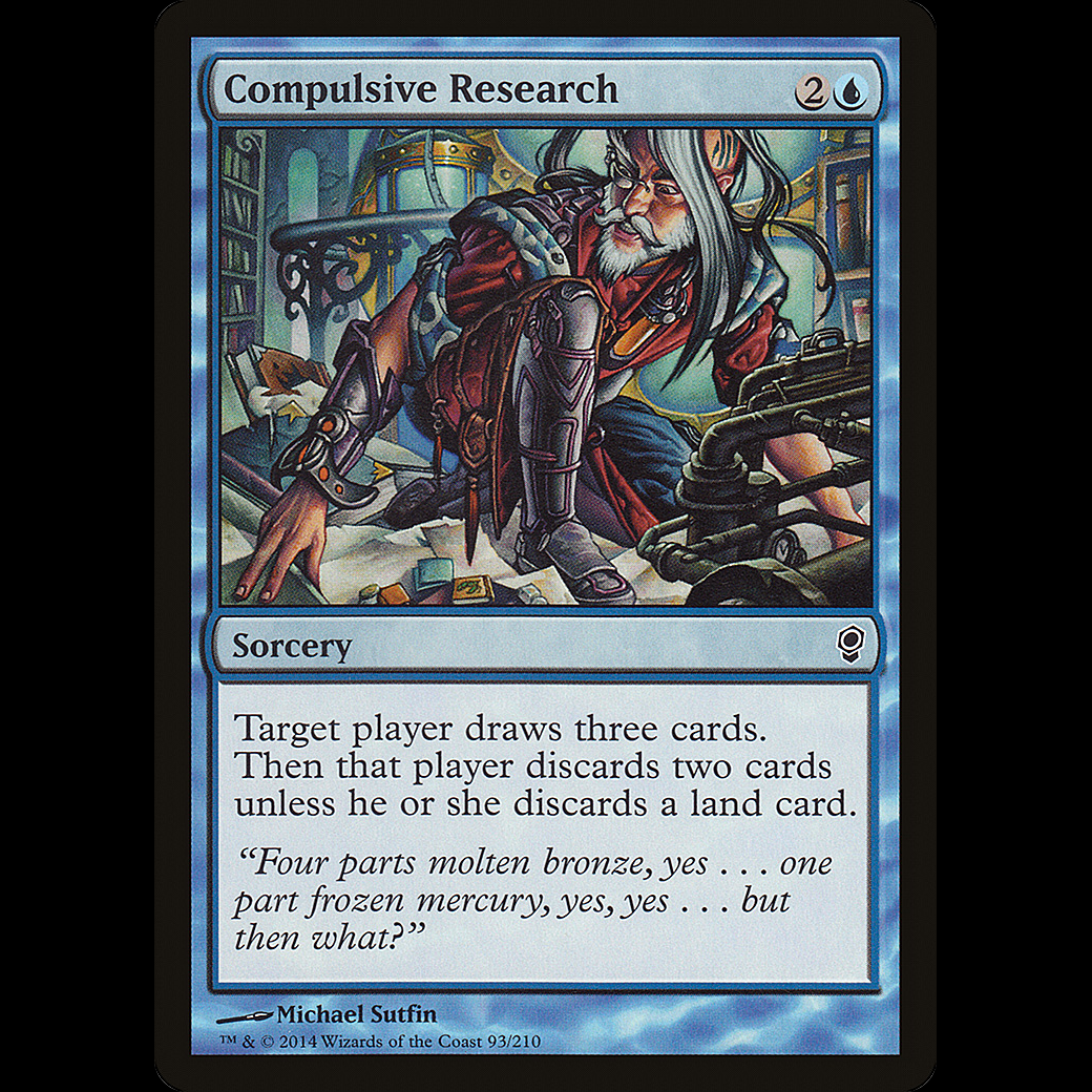 Mtg Compulsive Research Conspiracy Madtoyz