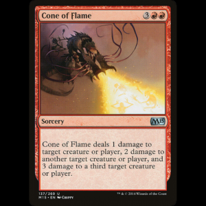 MTG Cono de llamas (Cone of Flame) Magic 2015