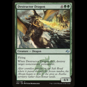 MTG Destructor Dragon Fate Reforged