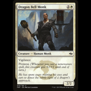 MTG Dragon Bell Monk Fate Reforged