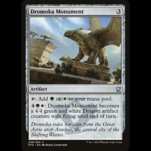 MTG Dromoka Monument Dragons of Tarkir