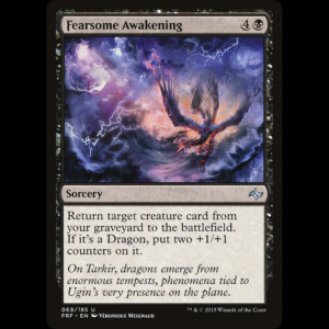 MTG Fearsome Awakening Fate Reforged