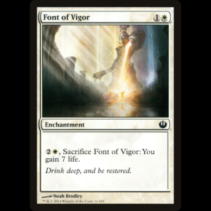 MTG Fuente del vigor (Font of Vigor) Journey into Nyx