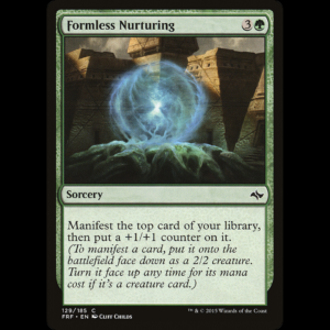 MTG Formless Nurturing Fate Reforged frf#129