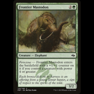 MTG Frontier Mastodon Fate Reforged
