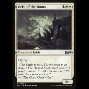 MTG Geist de los páramos (Geist of the Moors) Magic 2015