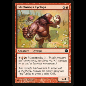 MTG Gluttonous Cyclops Journey into Nyx