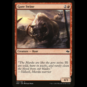 MTG Puerco sangriento (Gore Swine) Fate Reforged