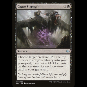 MTG Grave Strength Fate Reforged