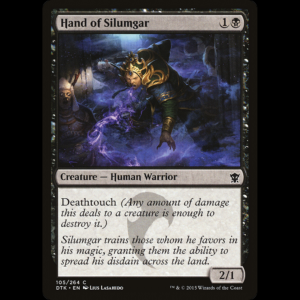 MTG Hand of Silumgar Dragons of Tarkir