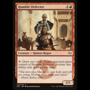 MTG Humble Defector Fate Reforged