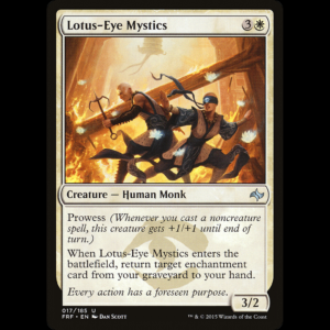 MTG Lotus-Eye Mystics Fate Reforged