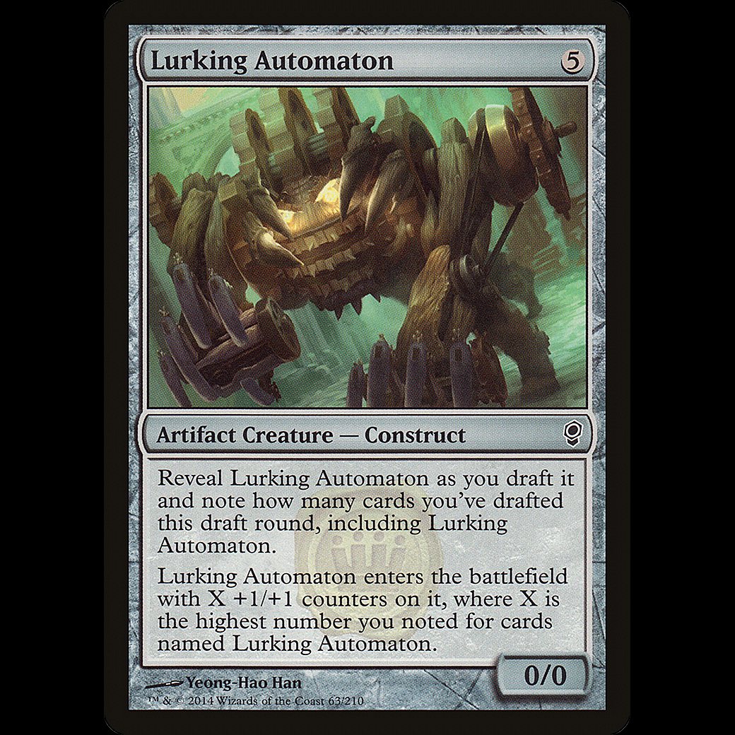 Mtg Lurking Automaton Conspiracy Madtoyz