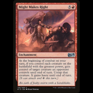 MTG La ley del más fuerte (Might Makes Right) Magic 2015
