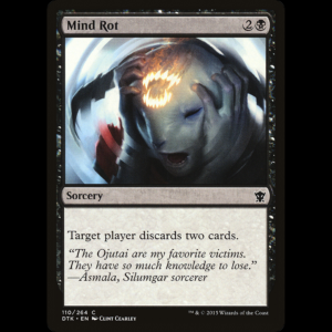 MTG Mind Rot Dragons of Tarkir