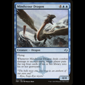 MTG Mindscour Dragon Fate Reforged