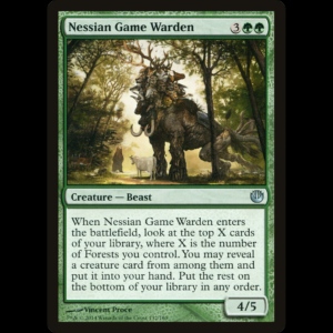 MTG Protectora de presas nessiana (Nessian Game Warden) Journey into Nyx