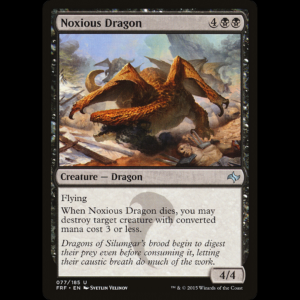 MTG Noxious Dragon Fate Reforged