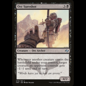 MTG Orc Sureshot Fate Reforged