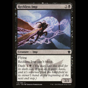 MTG Diablilla temeraria (Reckless Imp) Dragons of Tarkir dtk#115