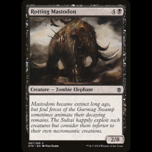 MTG Rotting Mastodon Khans of Tarkir