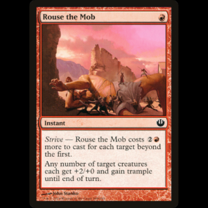 MTG Rouse the Mob Journey into Nyx
