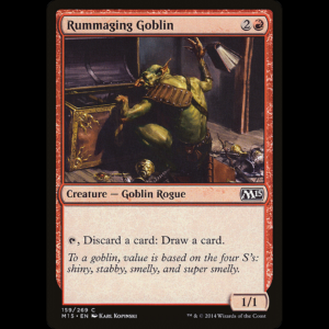 MTG Rummaging Goblin Magic 2015