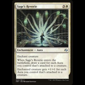 MTG Ensueño de la sabia (Sage's Reverie) Fate Reforged frf#23