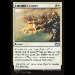 MTG Sanctified Charge Magic 2015