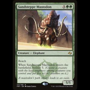 MTG Mastodonte de esteparenosa (Sandsteppe Mastodon) Fate Reforged