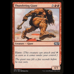 MTG Thundering Giant Magic 2015