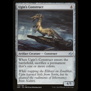 MTG Ugin's Construct Fate Reforged
