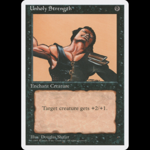 MTG Unholy Strength Fourth Edition - PL