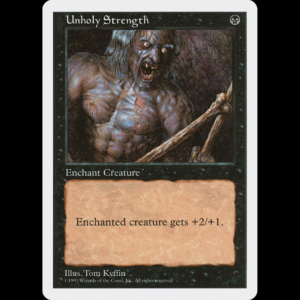 MTG Unholy Strength Fifth Edition - PL