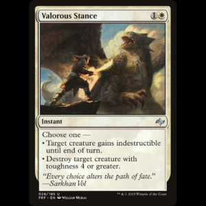 MTG Valorous Stance Fate Reforged