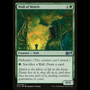 MTG Muro de mantillo (Wall of Mulch) Magic 2015